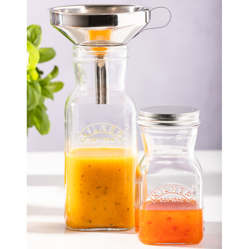 Juice And Sauce Bottles 34Oz - Set Of 2