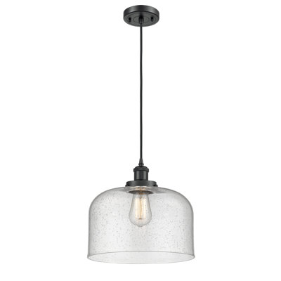 Pamelia 12" W 1-Light Dimmable Mini Pendant
