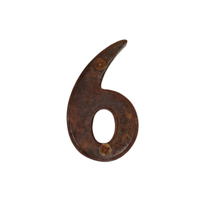 2.8'' H Metal House Number