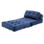 Fauteuil à billes à compression moyenne en velours côtelé l 35 po-123804696
