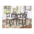 Lashanda 4 - Person Four Leg Dining Set