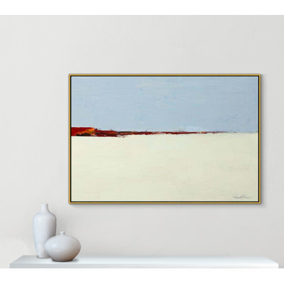 «Desert Plains» par Renate Holzner - reproduction sur toile flottante