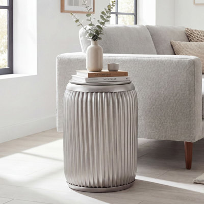 Open Round Side Table