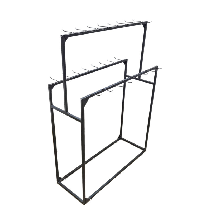 Fixturedisplays® l 43 po x H 59 po x P 15,7 po Ceinture présentoir de cravate à 2 côtés blanc 7567C55565CC4D6BBAA4A54A52CC31C5