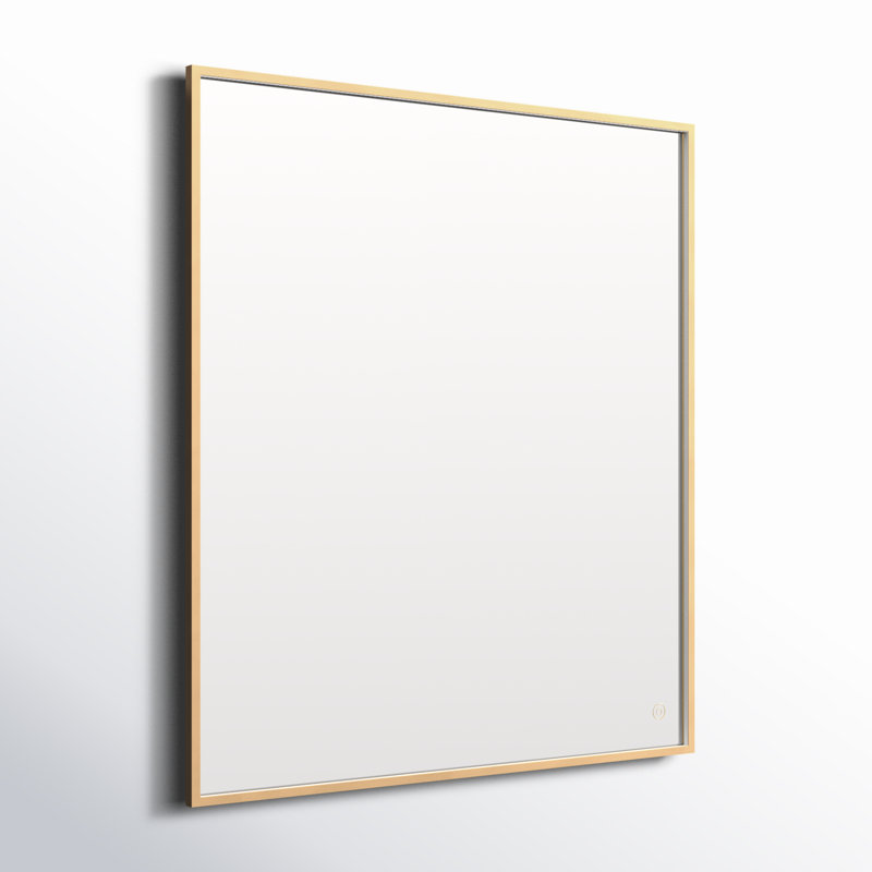 Miroir Piche, Laiton, 36 po x 40 po