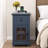 Binyameen 1 Drawer Nightstand for Bedroom with Storage and Built-in outlets-41996186-41996187