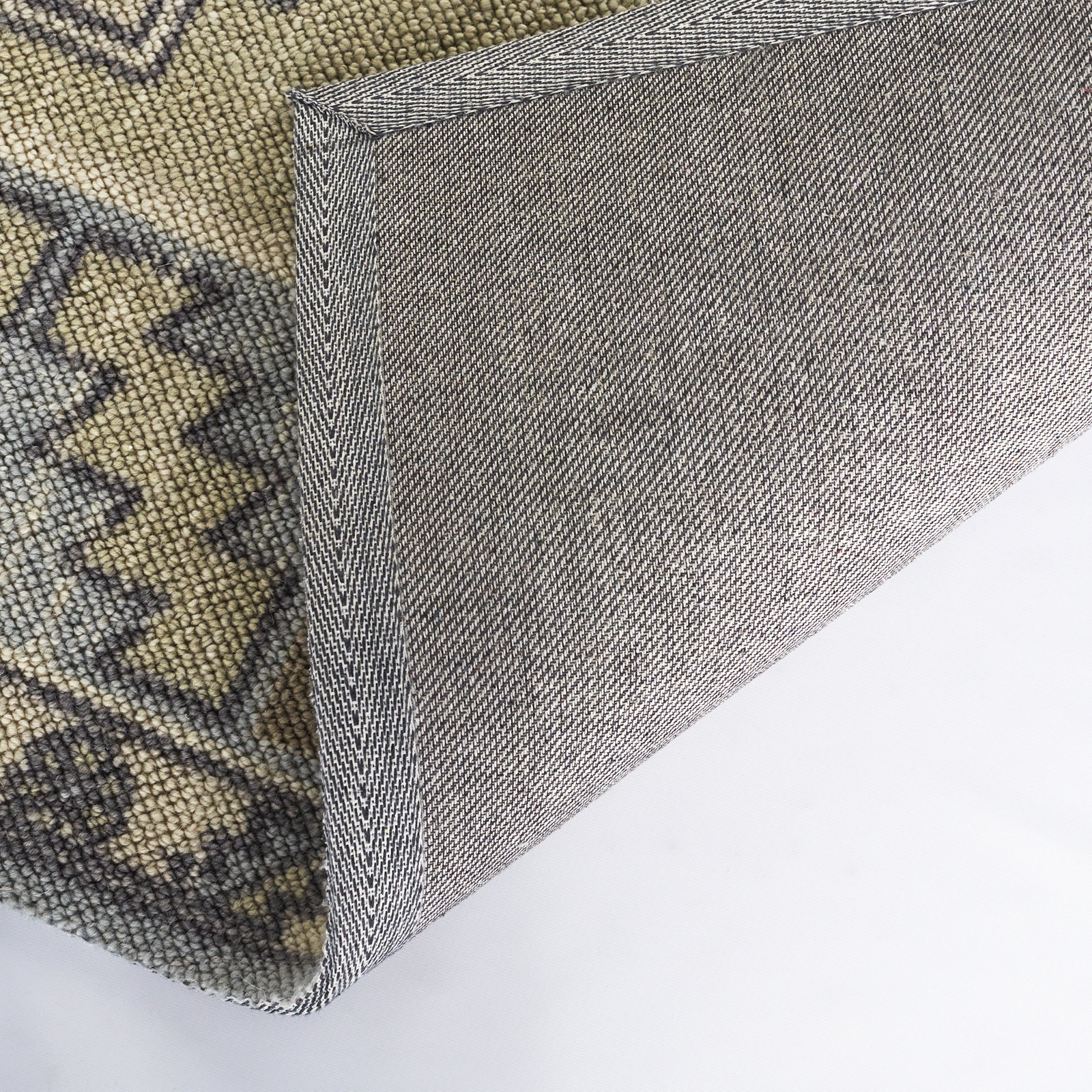 Fletcher Light Blue/Beige/Light Brown Rug, Runner 2'3" x 7'6"