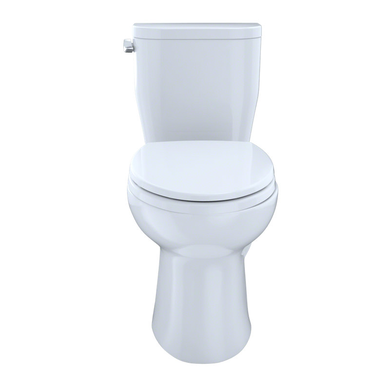 Entrada™ 1.28 GPF (Water Efficient) Elongated Two-Piece Toilet (Seat Not Included), Cotton