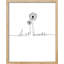 "Fleurs de pissenlit noir et blanc" sur papier-98266695-98266697