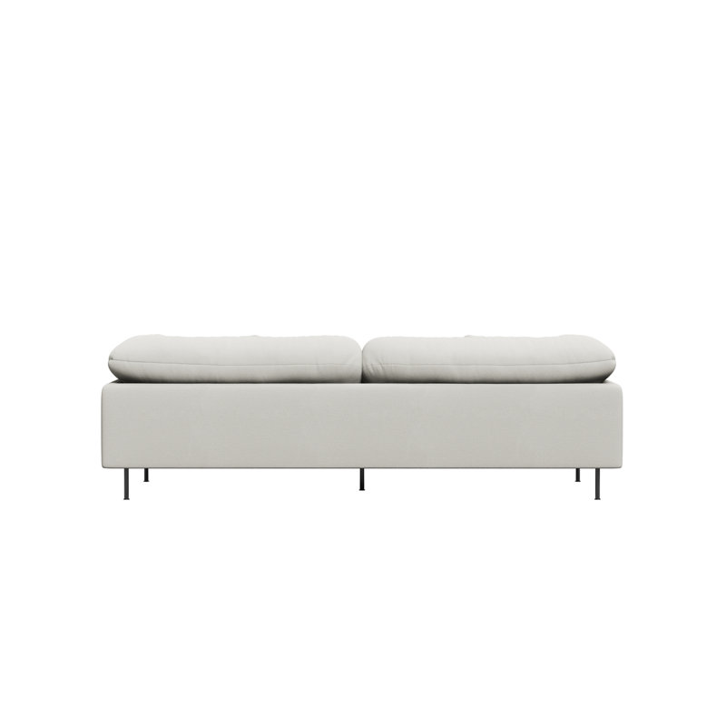 Collar 2.5-Seater, Cotton Blend, Ivory