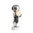 Modern Astronaut Floor Sculpture Figurine with Glowing Moon LED Lamp USB Rechargeable Tap Control Ambient Light-1759596488