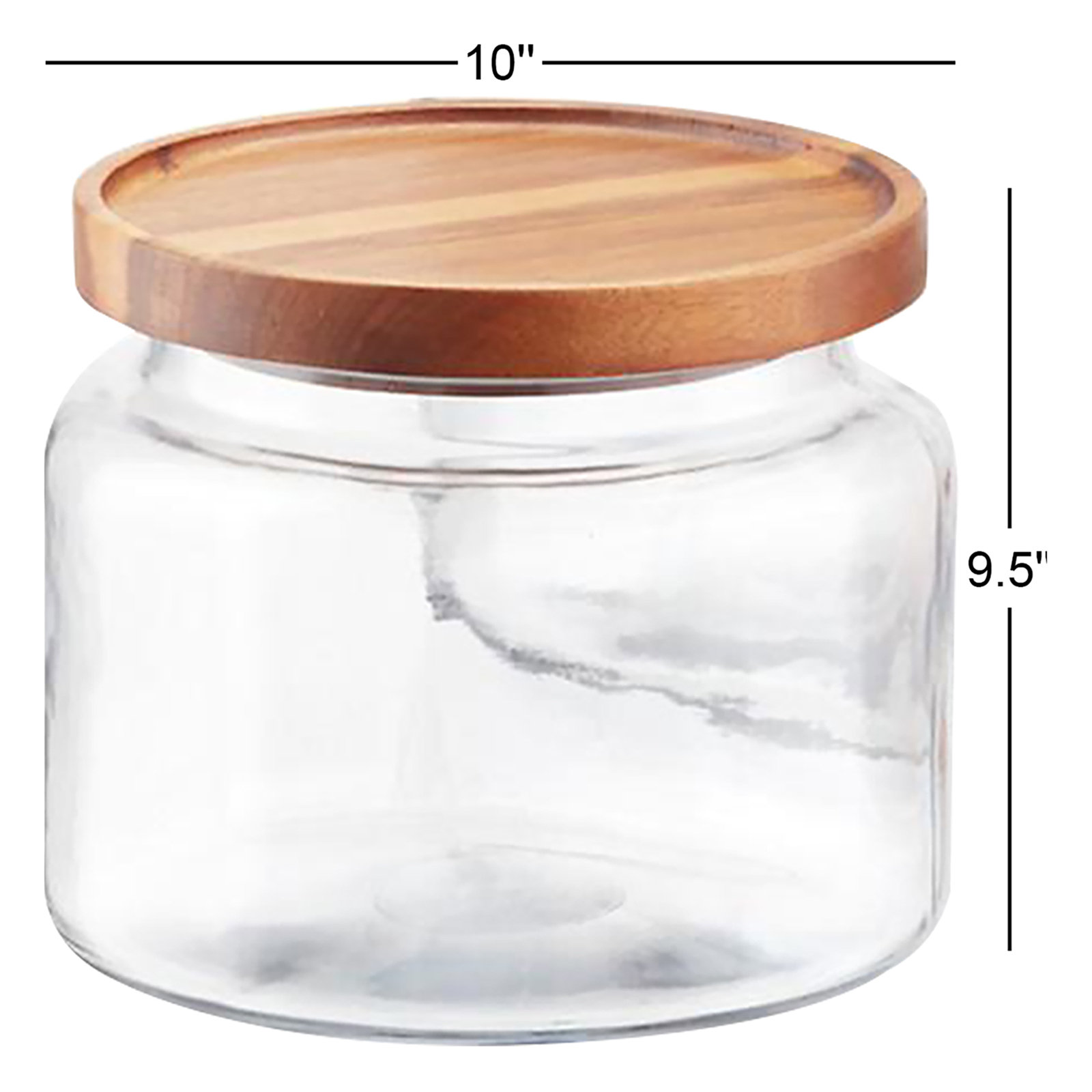 Jars with Acacia Wood Lids