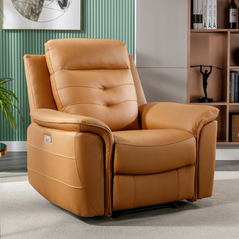 Ensemble de salon inclinable 2 pièces Alteo, Orange