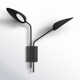 Inge 2 Light Dimmable LED Armed Sconce