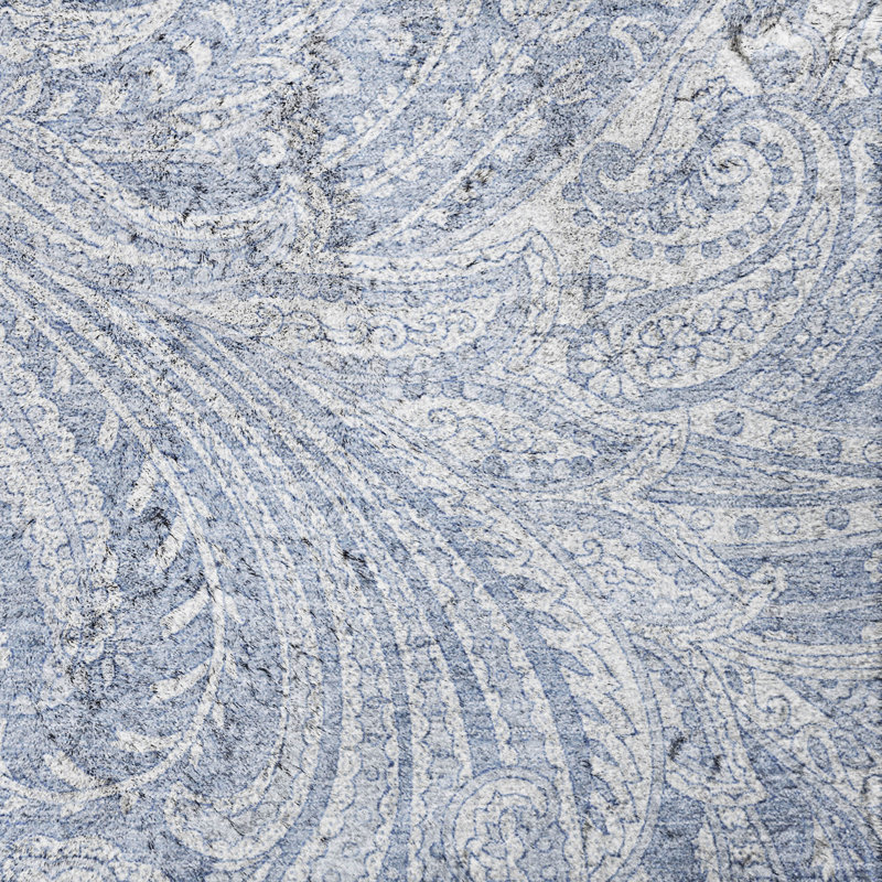 Tapis cachemire ADS654, En jean, 5 pi x 7 pi 6 po