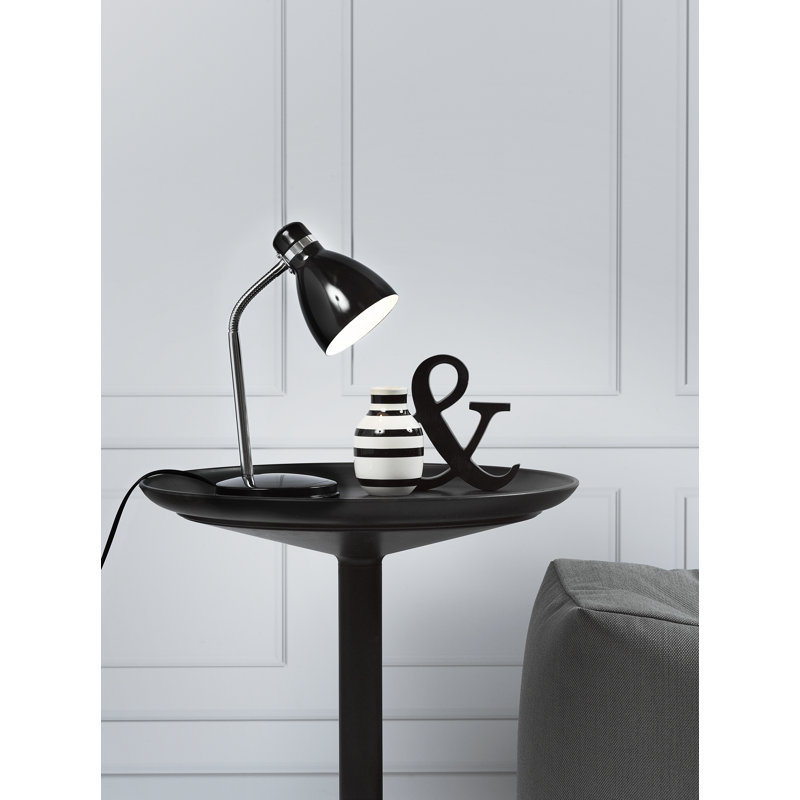 Mahsel Metal Table Lamp, Black