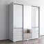 Armoire blanche 71 "avec miroir Monaco 71"-1337071387