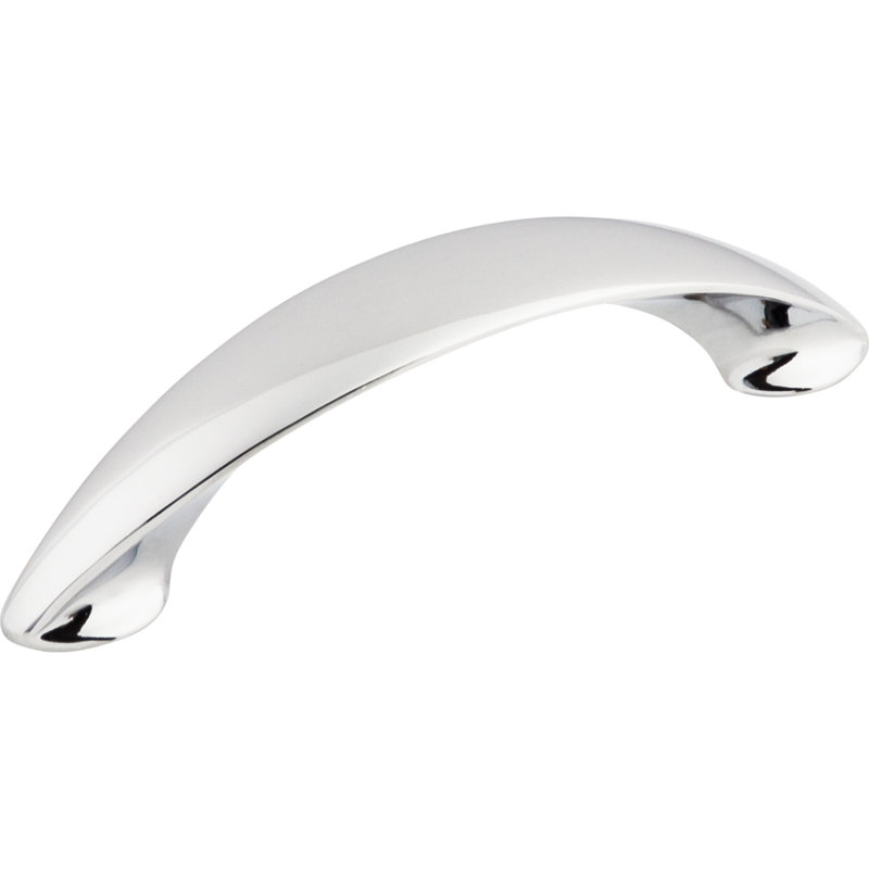 New Haven Bar pull, Polished Chrome, 3 3/4" Center to Center