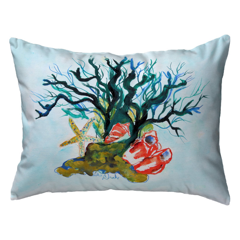  Coussin lombaire intérieur / extérieur Starfish, 11 po x 14 po