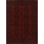 Tapis afghan tribal rouge oriental 5 x 6