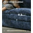 Drago 58'' Modern Square Arm Loveseat Sofa-683119696