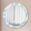 Huldar Glass Flat Wall Mirror