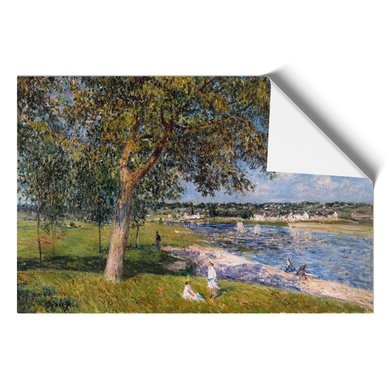 Walnut Tree in a Thomery Field by Alfred Sisley - Frameless Print, 30cm H x 42cm W x 0.1cm D
