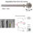 Villalouise Adjustable Single Curtain Rod with Spiral Finials (50-82 inches)-35540442