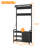  Wood 5-In-1 Hall Tree With Shoe Bench, Coat Rack, Hooks, Drawers & Top Shelf –Modern Farmhouse Entryway Organizer For Mudroom Or Foyer-1593179590