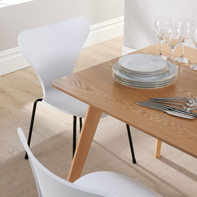 Velva 4 - Person Dining Set, White