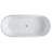 Ovale 67'' x 31.6'' Soaking Acrylic Bathtub