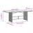  Garden Dining Set Black, Cream White