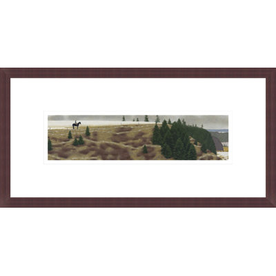 St. Croix Rider by Alex Colville -Framed Giclee Print