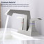 Robinet de salle de bain robuste à 2 poignées avec drain et trousses d'alimentation, robinet de lavabo de style moderne à fixation sur le comptoir, nickel brossé 4001-NP-127343131