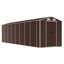 Brenza Garden Shed 191x725x198 cm Galvanised Steel-1782268238