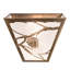 2 - Light Flush Mounted Sconce