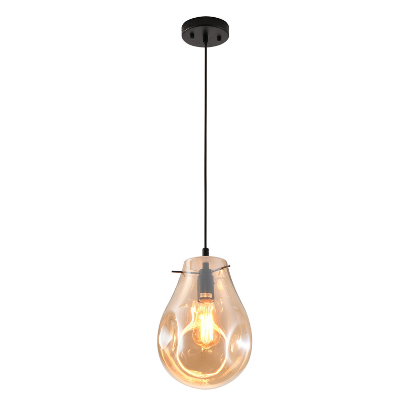 This Pendant Light Is In A Silver Finish. The Frame Is Made Out Of Metal In Black Color, And It Comes With A Silver Jar Glass Shade. The Adjustable Cord Link Makes This Fixture Suitable For Most Ceiling Heights.