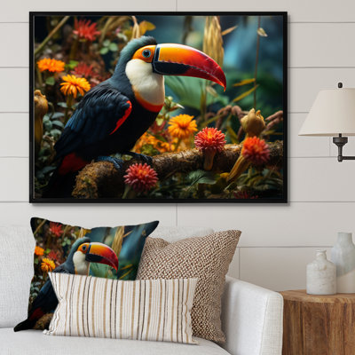 Toco Toucan South America Jungle Symphony I - Animals Wall Decor