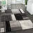 Furlon Abstract Machine Woven Polypropylene in Gray/White-938562119