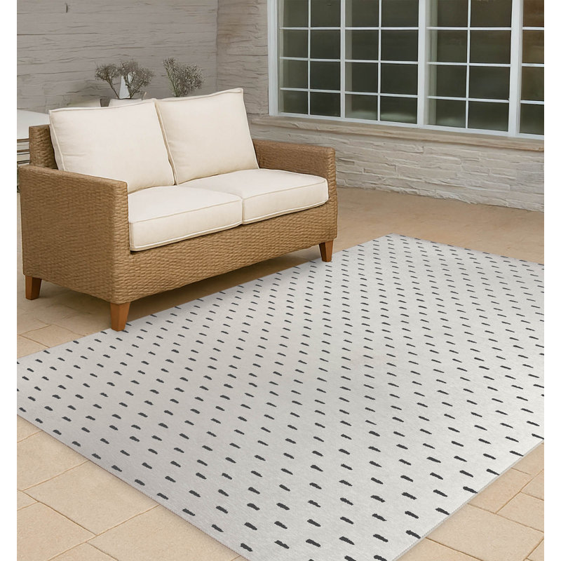 Tapis d'extérieur antidérapant Patty, Rectangulaire 3 pi x 5 pi