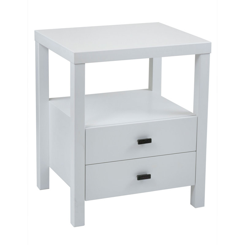 Table de chevet Adelaida, Blanc