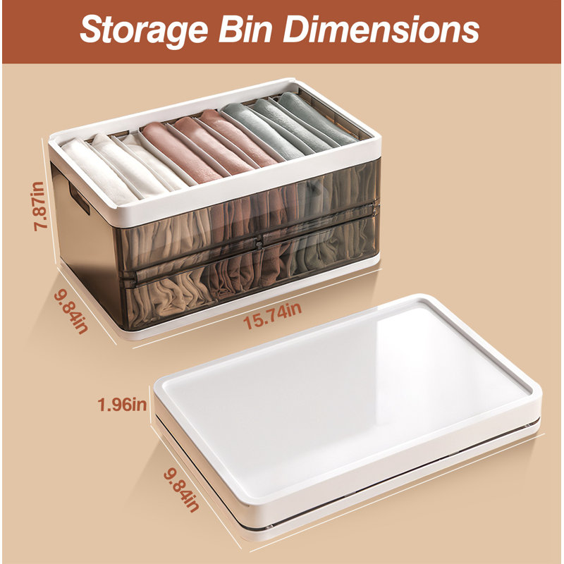 Montiera Plastic Storage Bin Set