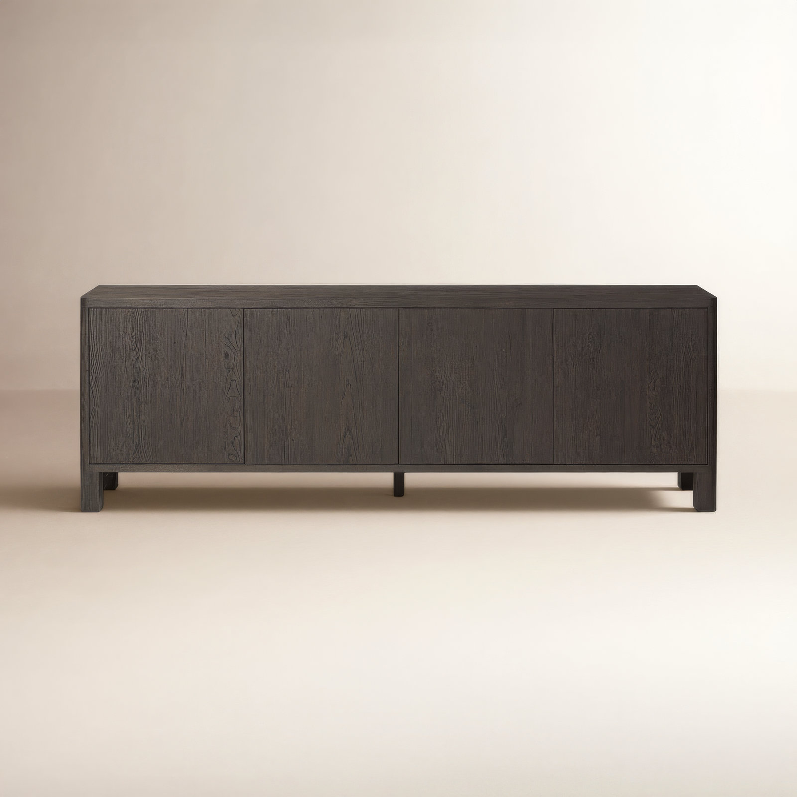 Weymouth 94'' Sideboard, Cracked Smoked Black
