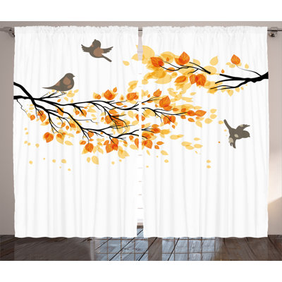 Clem Semi Sheer Curtain Pair