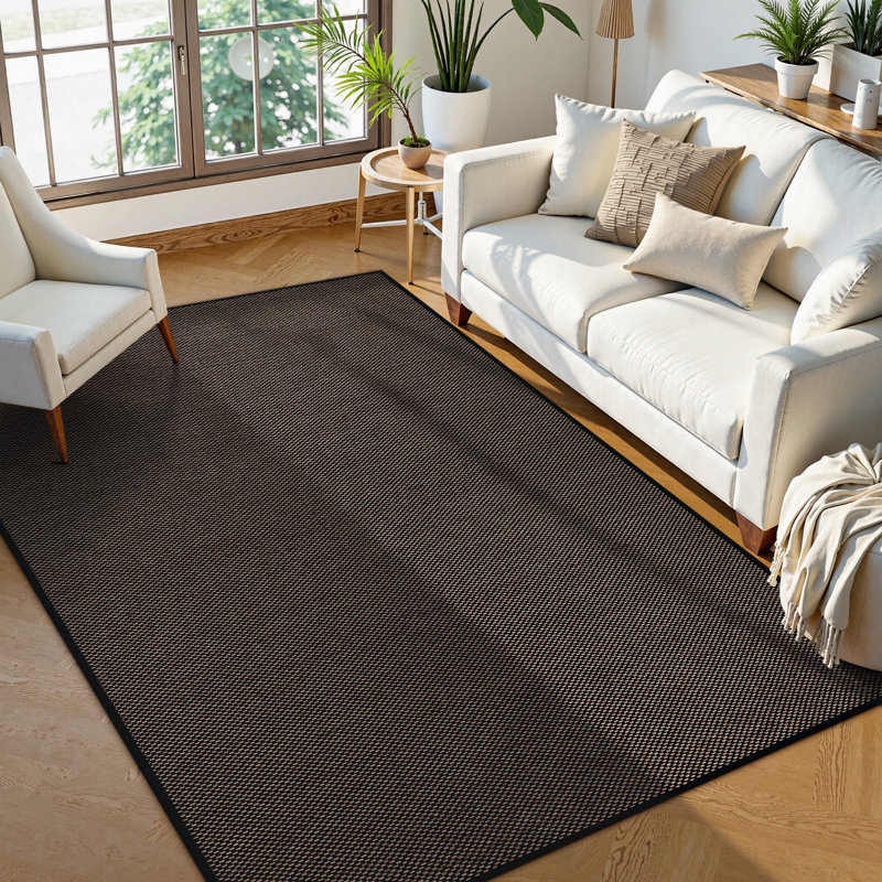  Tapis de salle à manger Farmhouse, Rectangle de 5 pi x 8 pi