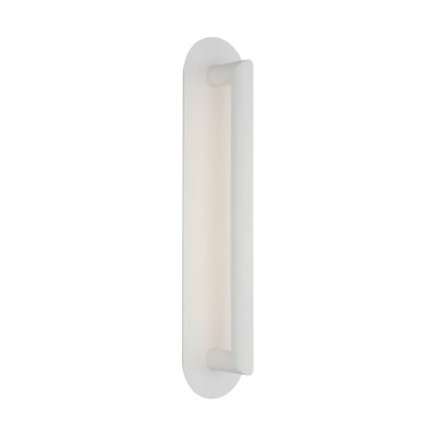 Kelly Wearstler Fielle 1-light LED extra large wall sconce in natural brass finish