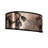 Janan Steel Flush Mounted Sconce