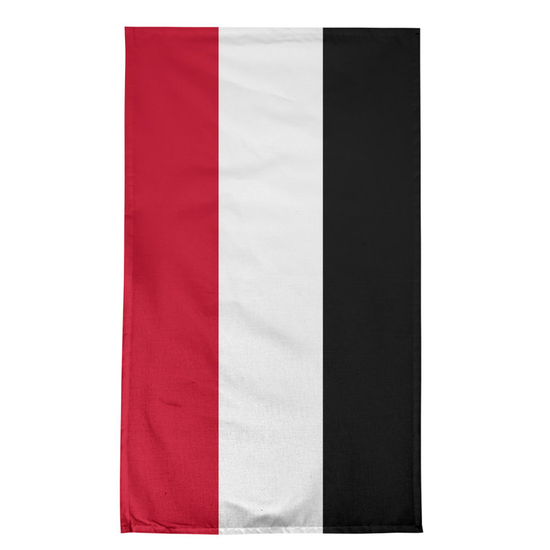 Stripe Tea Towel Kitchen Towel, Cotton Twill, Red/White/Black Cincinnati Baseball