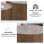 Panneau de fibres à densité moyenne avec placage, table d'appoint / table basse / table de bout / table gigogne, pour 2 personnes: salon, bureau, chambre à coucher-1320829892
