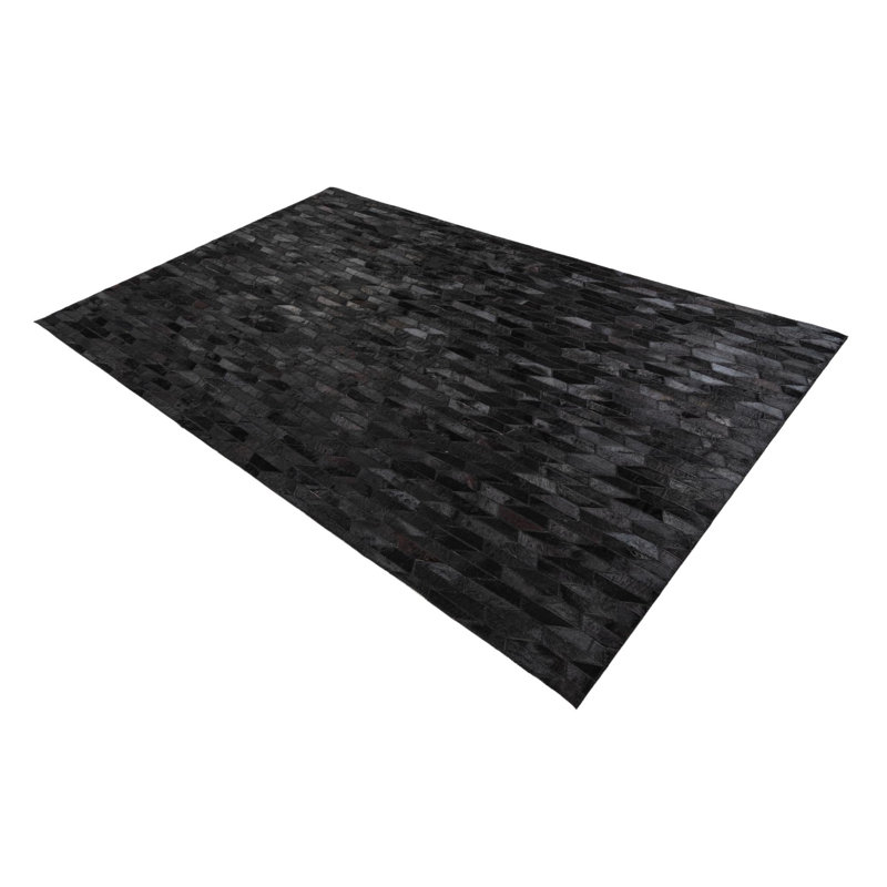Tapis noir Juliana